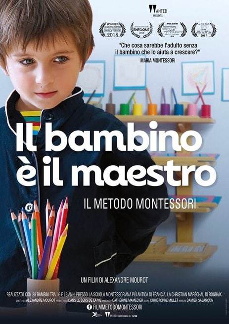 Poster Il bambino è il maestro – Il metodo Montessori