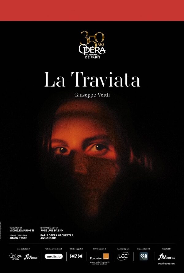 Poster Opéra de Paris: La traviata