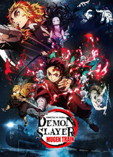 Poster Demon Slayer The Movie: Il Treno Mugen