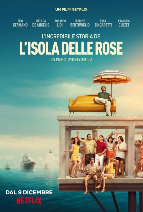 Poster L’incredibile storia dell’isola delle rose