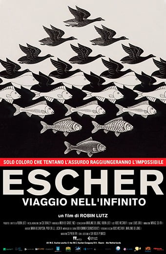 Poster Escher – Viaggio nell’infinito