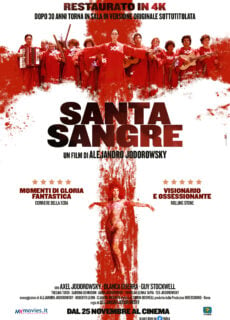 Poster Santa sangre (Riedizione)