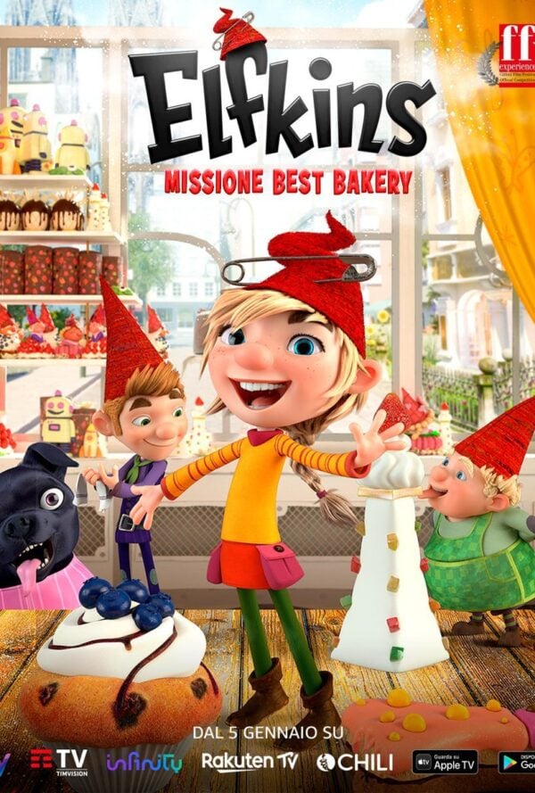 Poster Elfkins – Missione Best Bakery