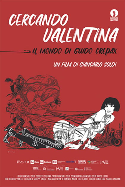 Poster Cercando Valentina – Il mondo di Guido Crepax