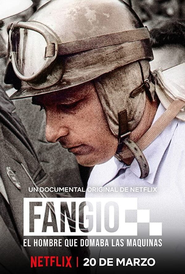 Poster Fangio – L’uomo che domava le macchine