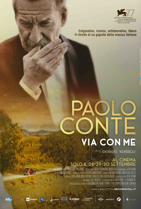 Poster Paolo Conte, Via con me