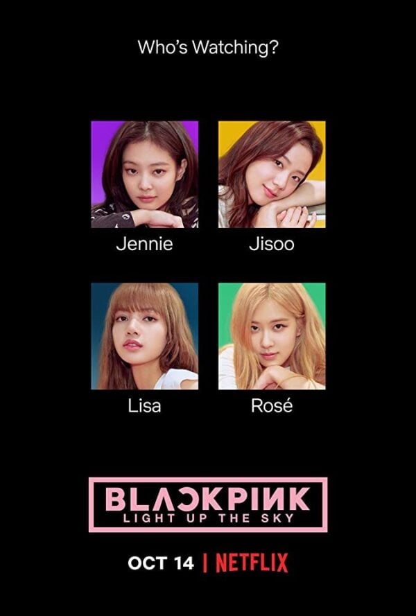 Poster Blackpink: Light Up the Sky