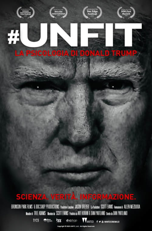 Poster #Unfit: La psicologia di Donald Trump