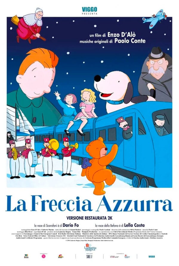 Poster La freccia azzurra (riedizione)