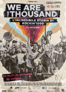 Poster We are the thousand – L’incredibile storia di Rocking’ 1000