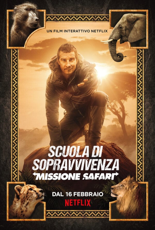 Poster Scuola di sopravvivenza: Missione safari