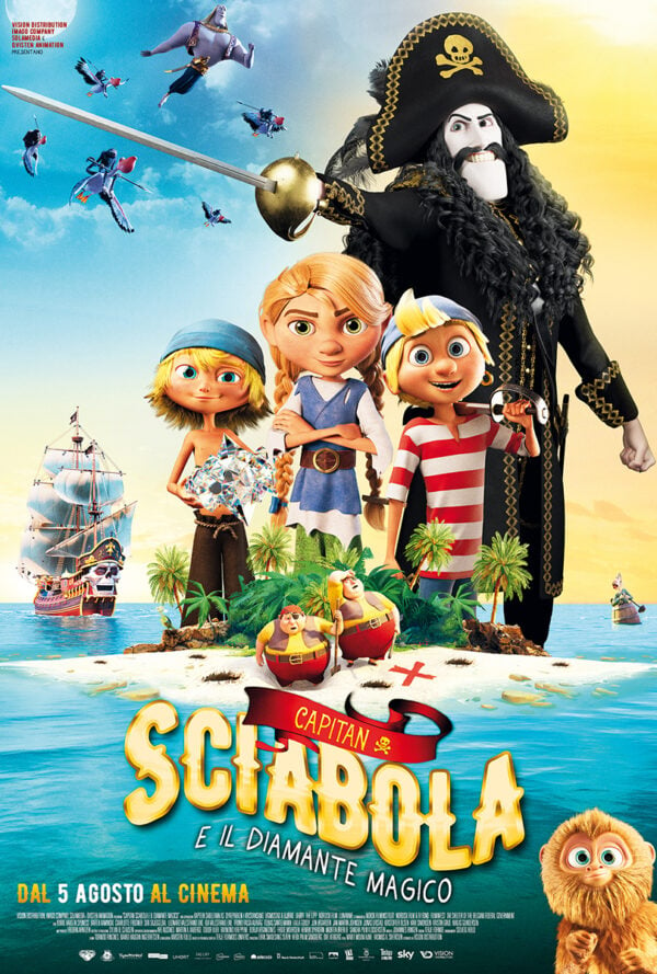 Poster Capitan Sciabola e il diamante magico