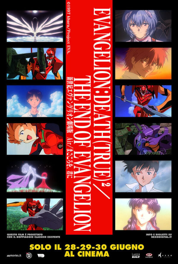 Poster Neon Genesis Evangelion: Death (True) 2 / The End of Evangelion [riedizione]