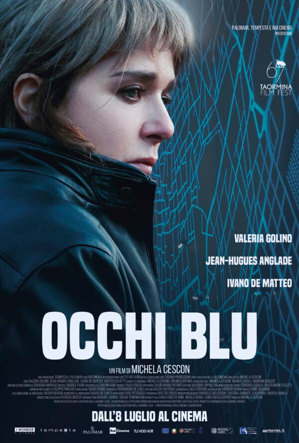 Poster Occhi blu