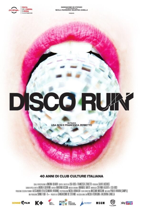 Poster Disco Ruin. 40 anni di club culture italiana