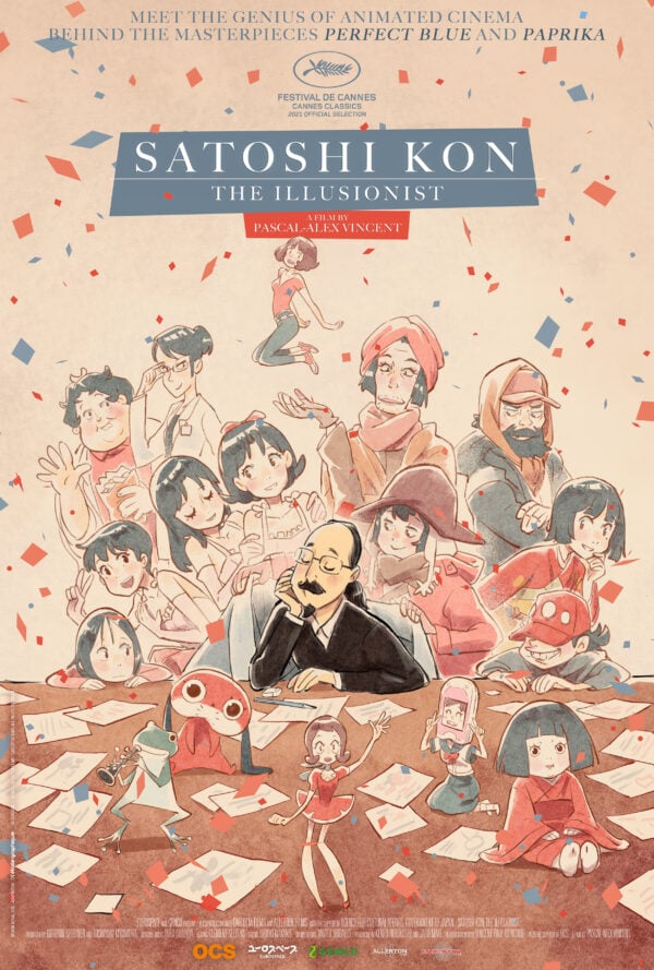 Poster Satoshi Kon, l’illusionniste