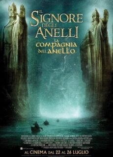 Poster Il signore degli anelli – La compagnia dell’Anello (riedizione 4K)