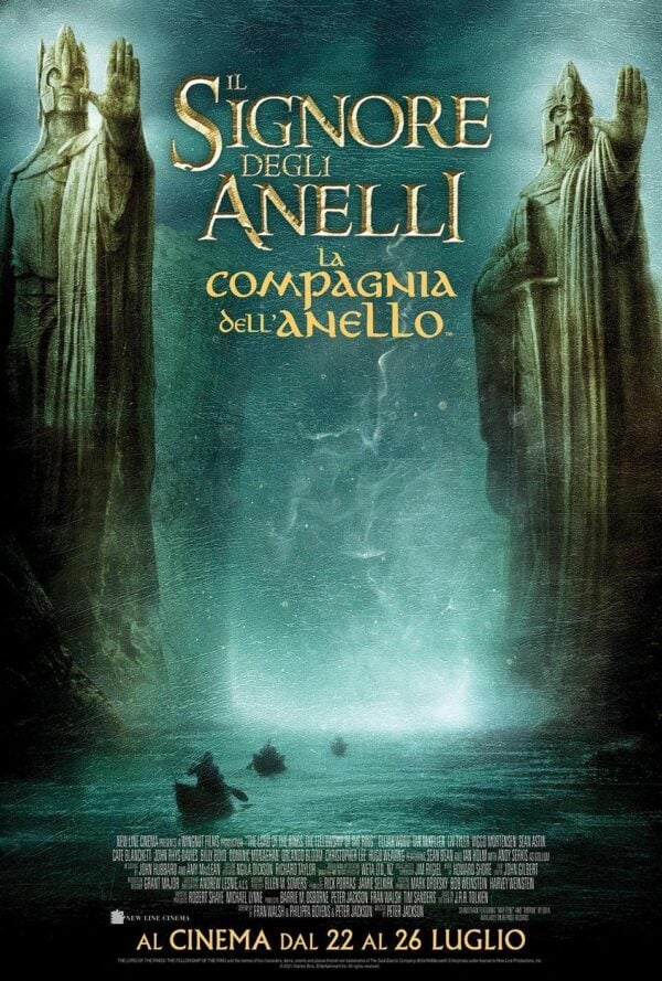 Poster Il signore degli anelli – La compagnia dell’Anello (riedizione 4K)