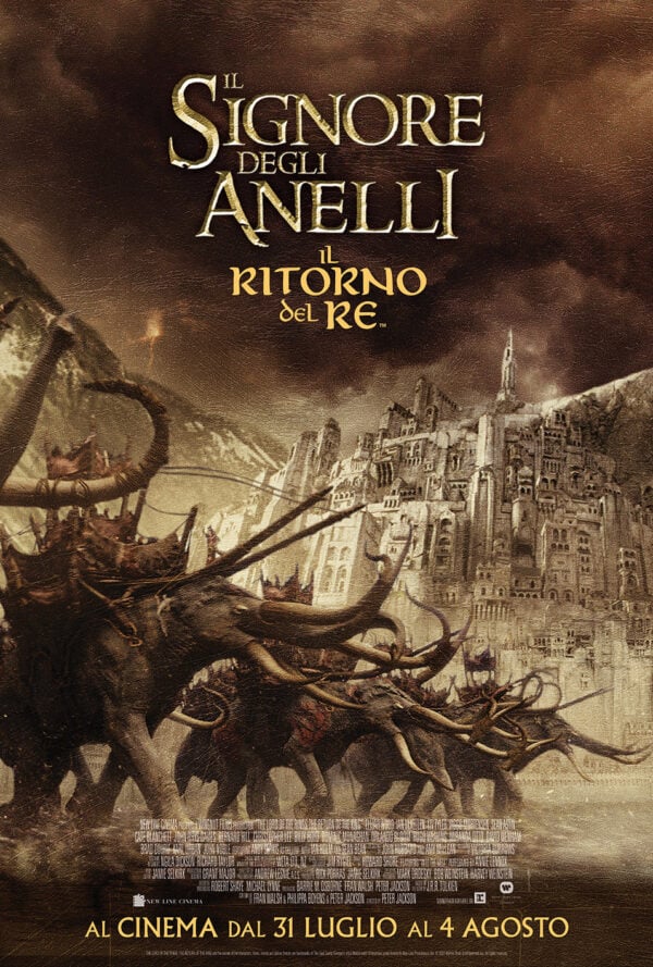 Poster Il signore degli anelli – Il ritorno del re (riedizione 4K)