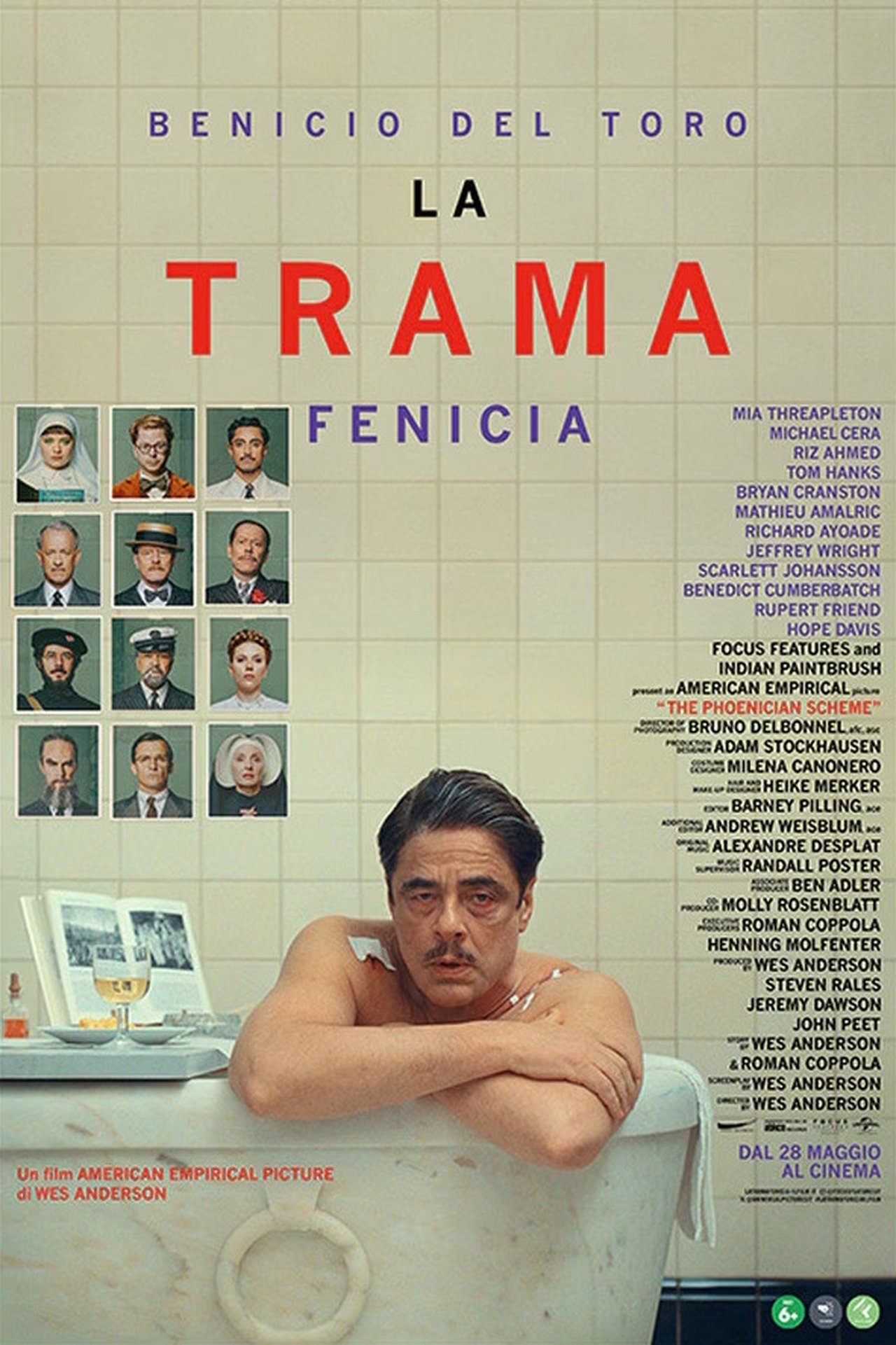 Poster La trama fenicia
