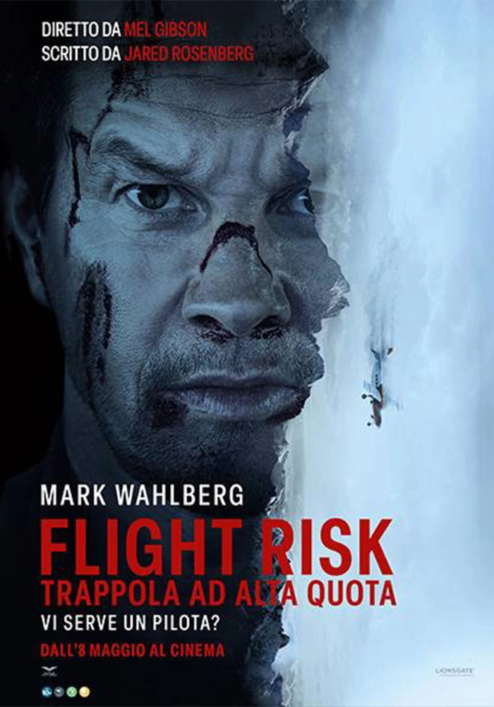 Poster Flight Risk – Trappola ad alta quota
