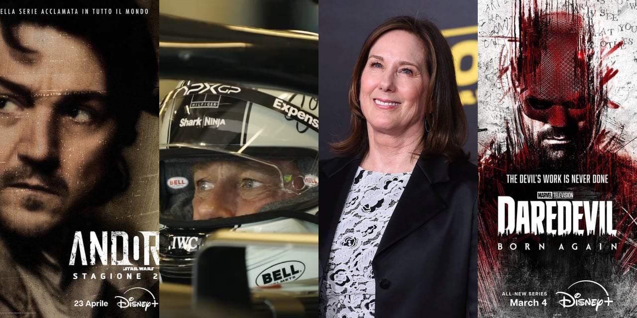 Kathleen Kennedy si dimette? Il teaser di Andor S2, la featurette di F1 e le reazioni a Daredevil: Rinascita