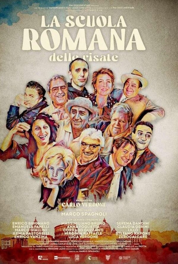 Poster La scuola romana delle risate