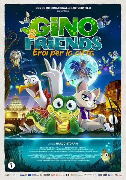 Poster Gino and Friends – Eroi per la città