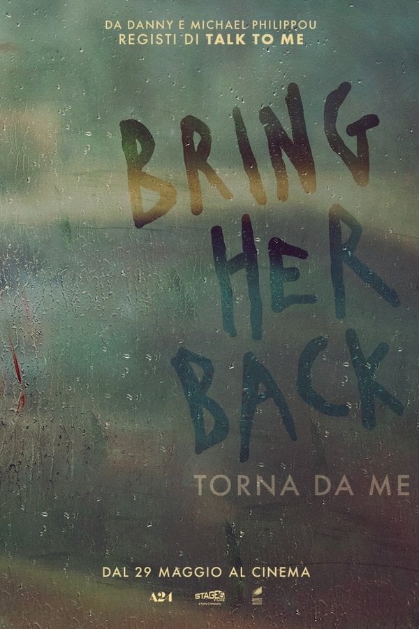Poster Bring Her Back – Torna da me