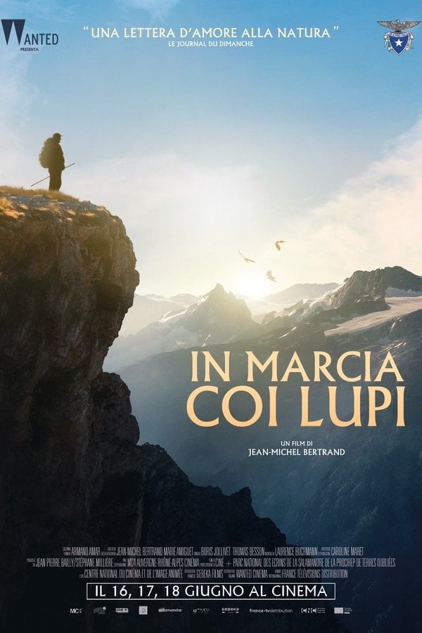 Poster In marcia coi lupi