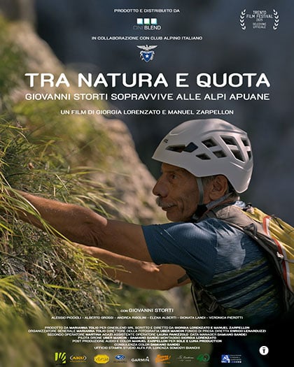 Poster Tra Natura e Quota – Giovanni Storti sopravvive alle Alpi Apuane