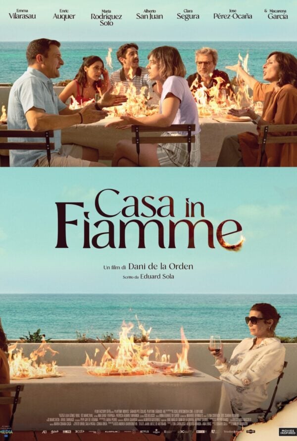 Poster Casa in Fiamme