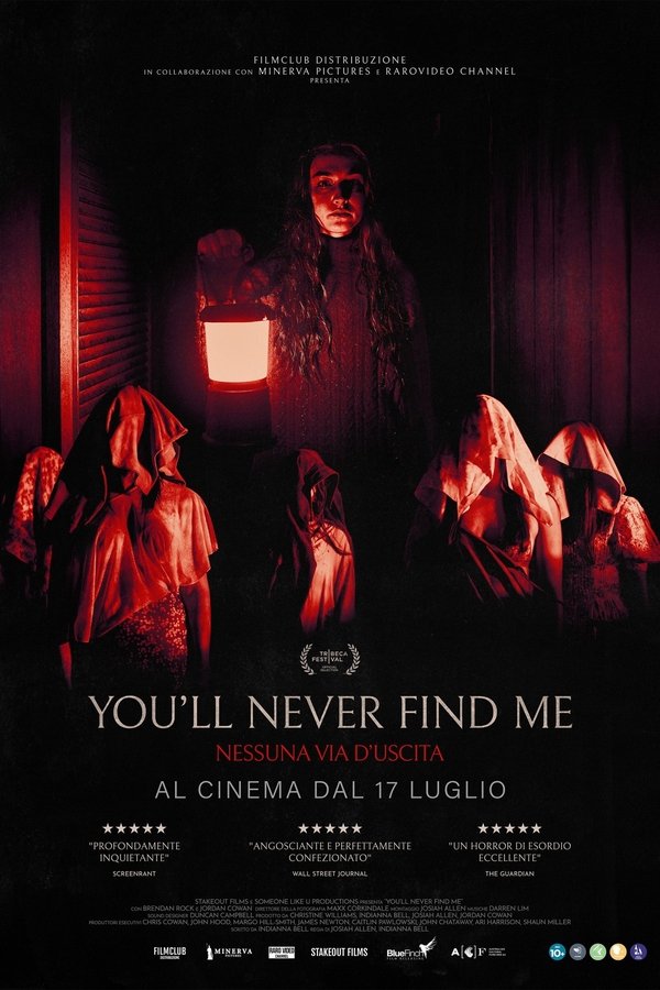 Poster You’ll Never Find Me – Nessuna via d’uscita