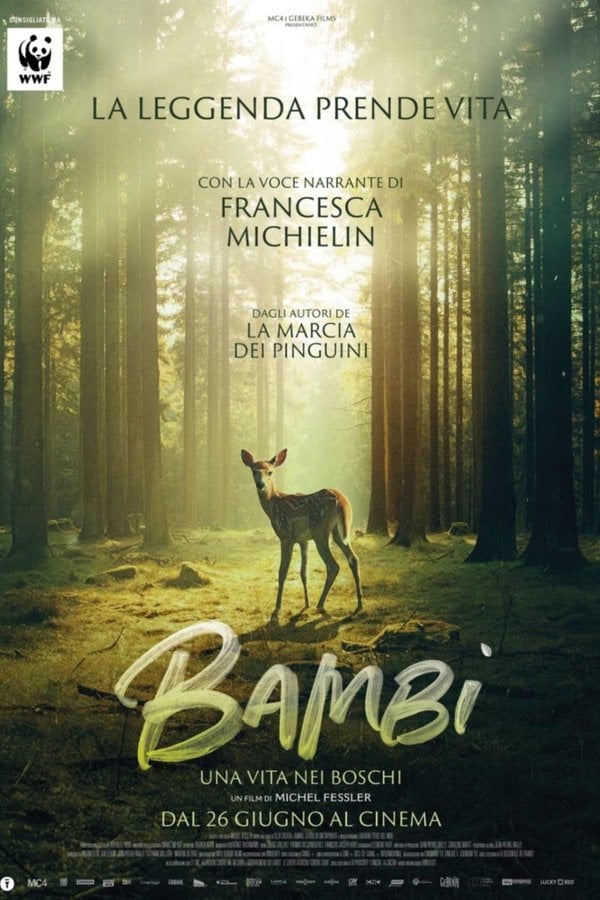 Poster Bambi – Una Vita nei Boschi
