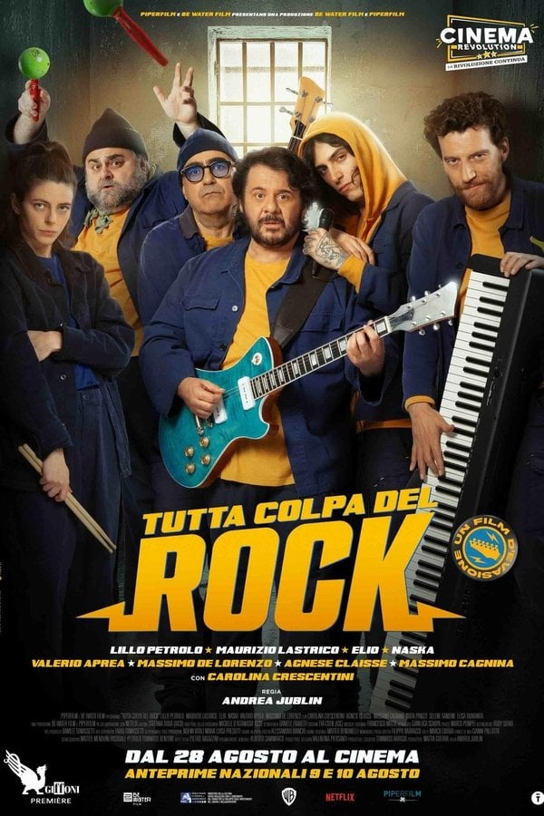 Poster Tutta colpa del rock