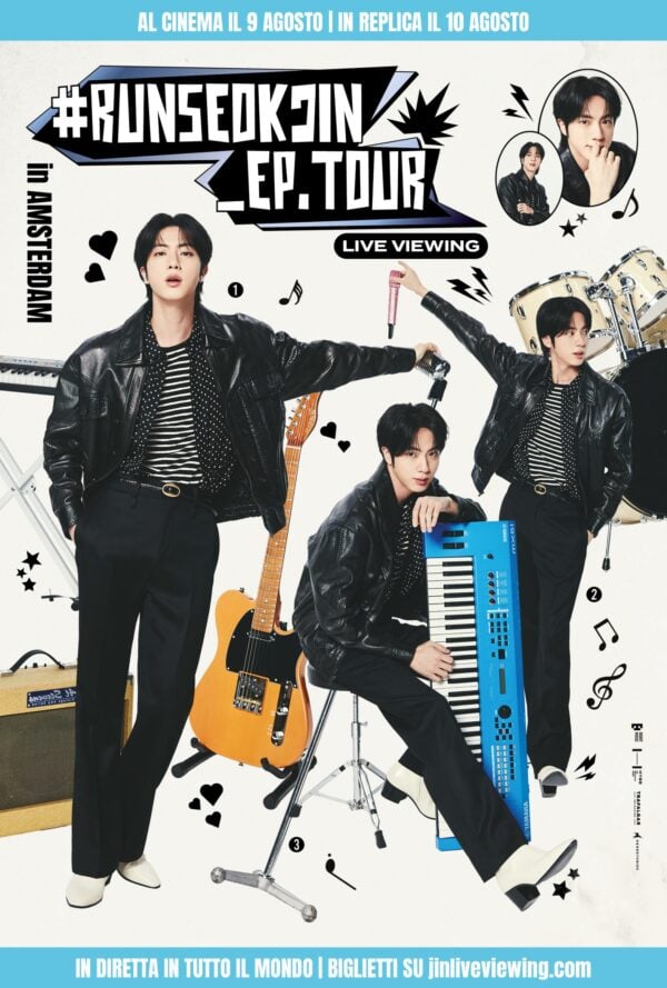 Poster #RUNSEOKJIN_EP.TOUR in AMSTERDAM: LIVE VIEWING