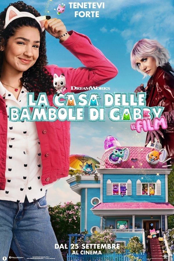 Poster La casa delle bambole di Gabby – Il film