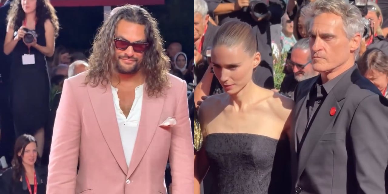 Venezia 82: tutti i video esclusivi dell’ottavo giorno, a sorpresa Joaquin Phoenix, Rooney Mara e Jason Momoa