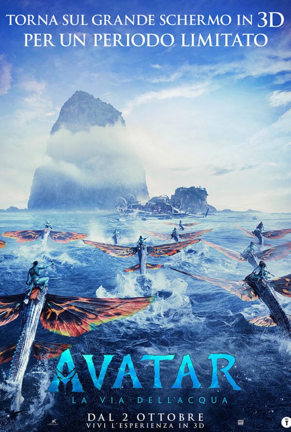 Poster Avatar: La Via dell’Acqua (riedizione 2025)