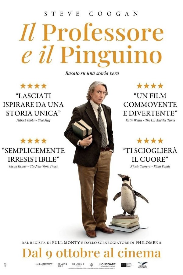 Poster Il professore e il pinguino