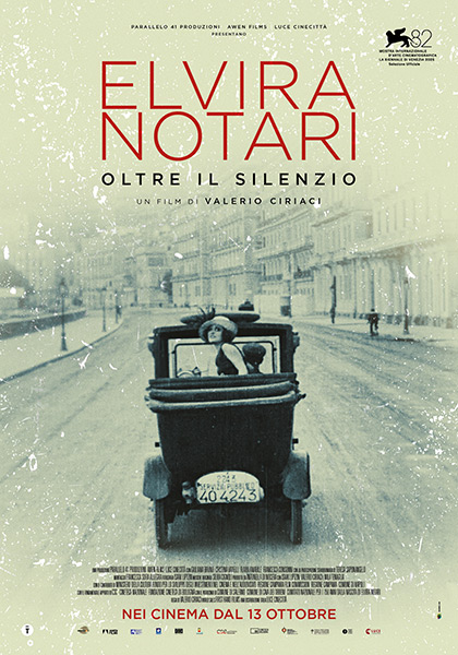 Poster Elvira Notari. Oltre il Silenzio