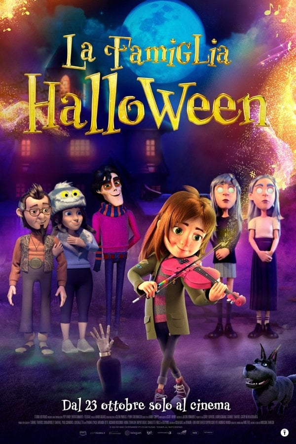 Poster La famiglia Halloween