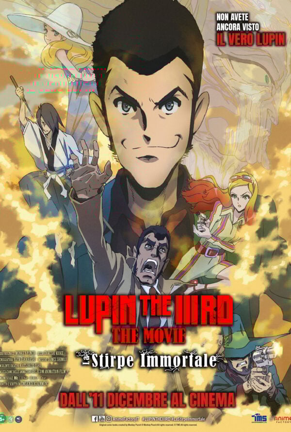 Poster Lupin the IIIRD – The Movie: La Stirpe Immortale