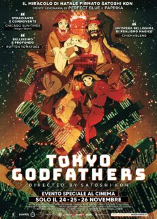 Poster Tokyo Godfathers (riedizione 2025)