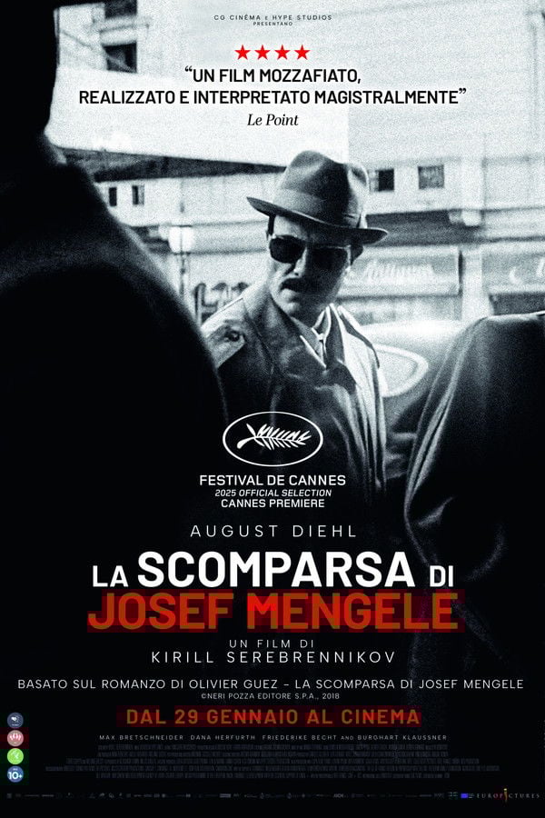 Poster La scomparsa di Josef Mengele